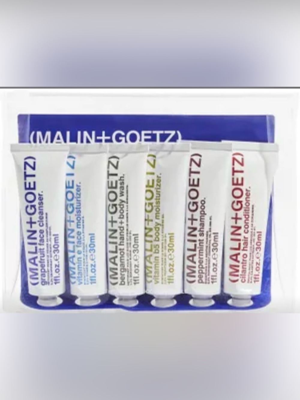 MALIN+GOETZ Men's Grooming Cleanser Kit - White